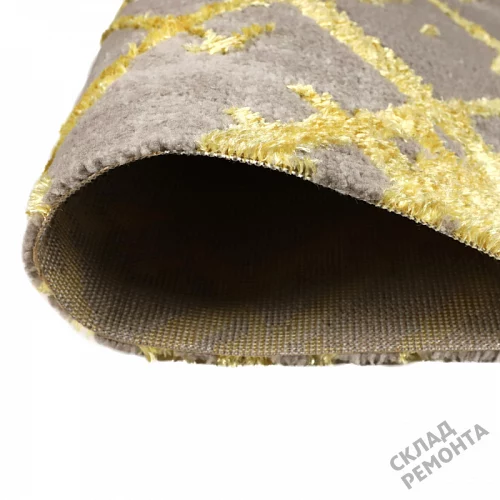 Фото Ковролин Kaplanser Faber 8449 53 Grey/Gold серый – купить в Орехово-Зуево: цена, описание, фото. Интернет-магазин 3