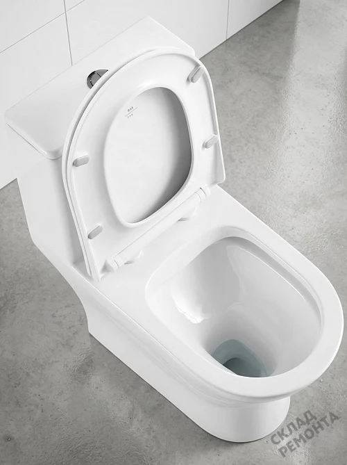 Фото Унитаз моноблок BelBagno Lounge BB8618CPR-MN/SC безободковый купить в Орехово-Зуево: цена, описание, фото. Интернет-магазин 3