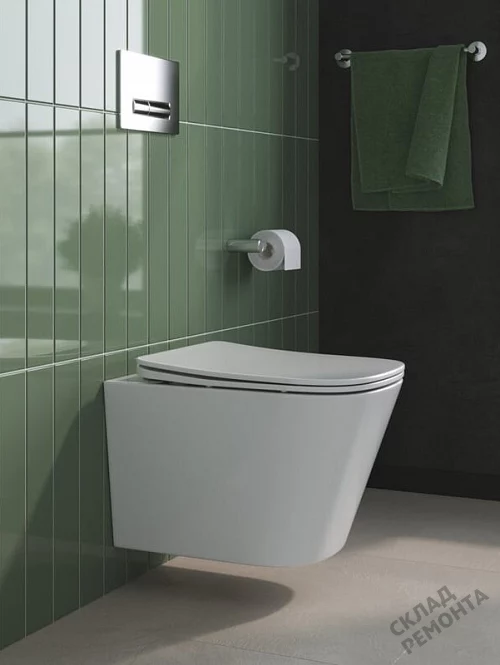 Фото Унитаз подвесной BelBagno Due 2.0 BB7107CHR/SC безободковый купить в Орехово-Зуево: цена, описание, фото. Интернет-магазин 1