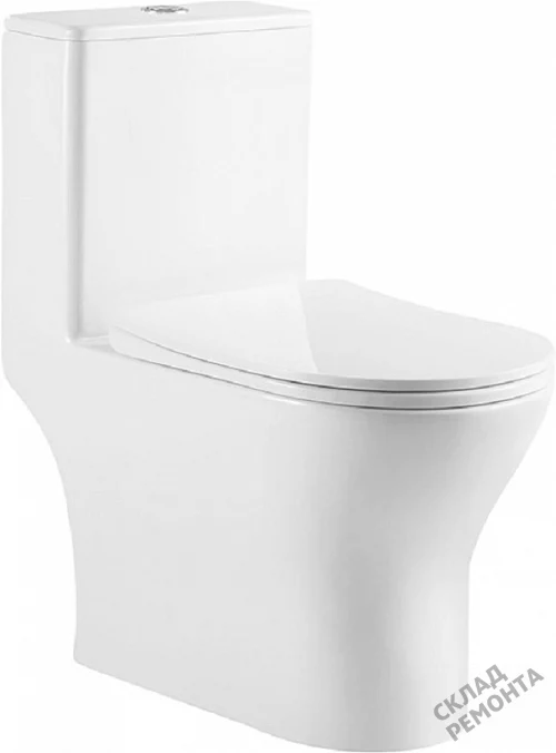 Фото Унитаз моноблок BelBagno Lounge BB8618CPR-MN/SC безободковый купить в Орехово-Зуево: цена, описание, фото. Интернет-магазин 4