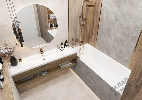 Фото Керамогранит матовый Alma Ceramica Риалто GFU04RLT04R бежевый 600*600*9 – купить в Орехово-Зуево: цена, описание, фото. Интернет-магазин 3