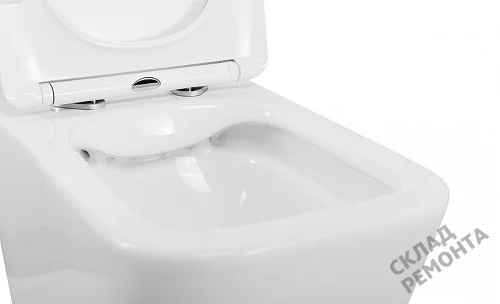 Фото Унитаз подвесной BelBagno Due 2.0 BB7107CHR/SC безободковый купить в Орехово-Зуево: цена, описание, фото. Интернет-магазин 5