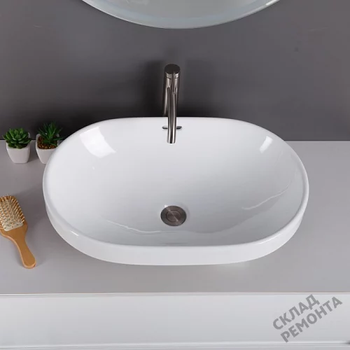 Фото Раковина накладная BelBagno BB1004 60 см купить в Орехово-Зуево: цена, описание, фото. Интернет-магазин 4