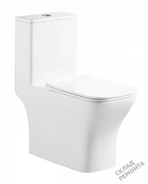 Фото Унитаз моноблок BelBagno Neon BB8617CPR-MN/SC безободковый купить в Орехово-Зуево: цена, описание, фото. Интернет-магазин 3