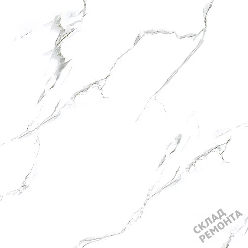 Фото Керамогранит матовый Diamond Ceramics 66D01 белый 600*600*9,5 – купить в Орехово-Зуево: цена, описание, фото. Интернет-магазин 2