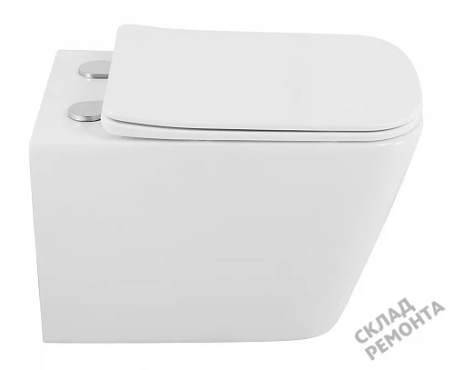 Фото Унитаз подвесной BelBagno Due 2.0 BB7107CHR/SC безободковый купить в Орехово-Зуево: цена, описание, фото. Интернет-магазин 3