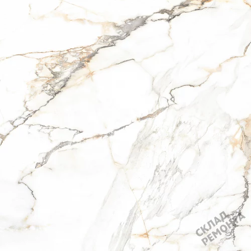 Фото Керамогранит матовый Alma Ceramica Тренди GFU04TRD04R белый 600*600*9 – купить в Орехово-Зуево: цена, описание, фото. Интернет-магазин 1